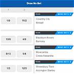 draw no bet accumulator